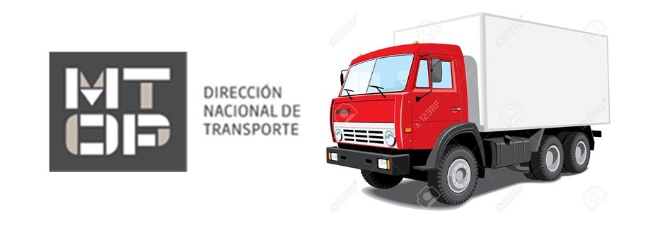 MTOP – Inscripcion de Vehiculos para Transporte de Carga y/o Pasajeros